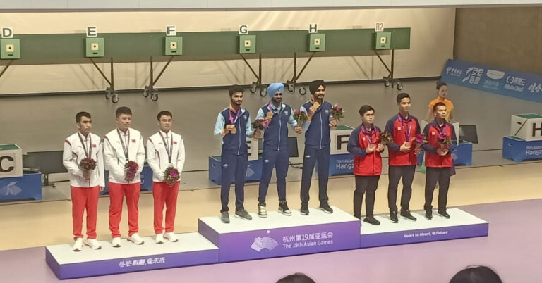 ಏರ್ ಪಿಸ್ತೂಲ್‍ನಲ್ಲಿ ಭಾರತಕ್ಕೆ ಚಿನ್ನ