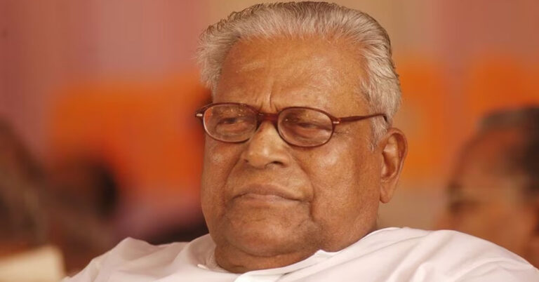 100ನೇ ವಸಂತಕ್ಕೆ ಕಾಲಿರಿಸಿದ ಅಚ್ಯುತಾನಂದನ್