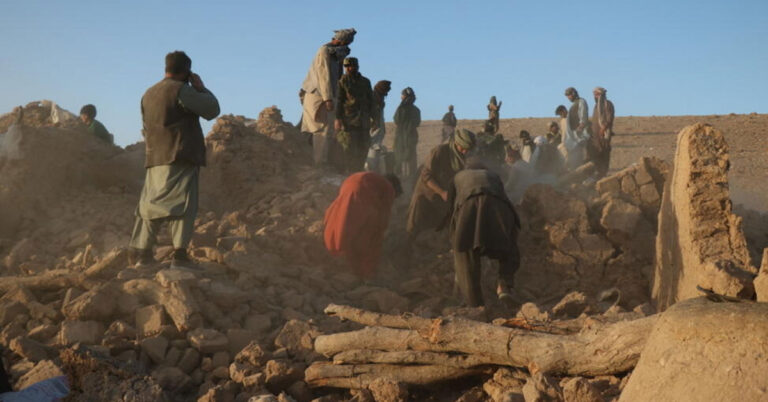 ಅಫ್ಘಾನಿಸ್ತಾನದಲ್ಲಿ ಪ್ರಬಲ ಭೂಕಂಪ, ಸಾವಿನ ಸಂಖ್ಯೆ 2,000 ಕ್ಕೆ ಏರಿಕೆ