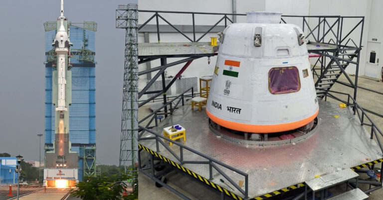 ಯಶಸ್ವಿಯಾಗಿ ಗಗನಯಾನ ಪರೀಕ್ಷಾ ಹಾರಾಟ ನಡೆಸಿದ ಇಸ್ರೋ