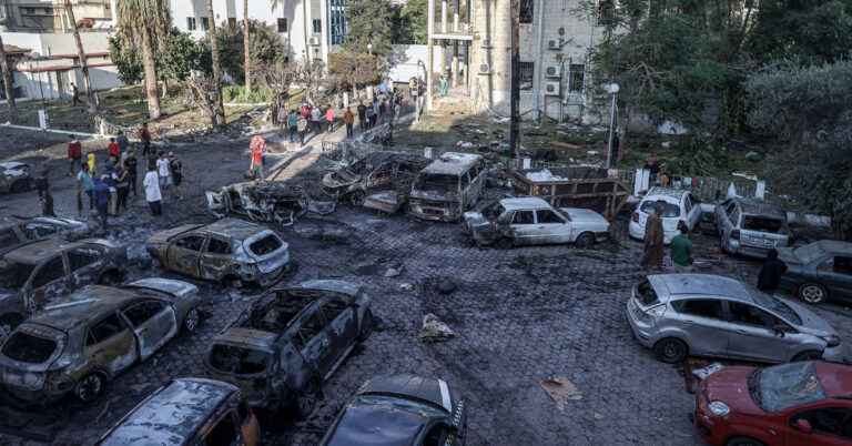 ಆಸ್ಪತ್ರೆ ಮೇಲಿನ ದಾಳಿಯಲ್ಲಿ ಇಸ್ರೇಲ್ ಪಾತ್ರವಿಲ್ಲ : ಅಮೆರಿಕ ಸ್ಪಷ್ಟನೆ