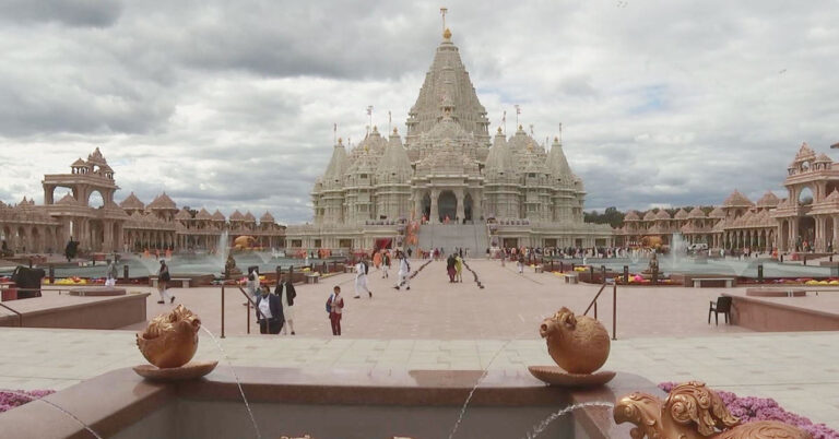 ನ್ಯೂಜೆರ್ಸಿಯಲ್ಲಿ ತಲೆ ಎತ್ತಿದೆ ವಿಶ್ವದ 2ನೇ ಅತಿದೊಡ್ಡ ಹಿಂದೂ ದೇವಾಲಯ