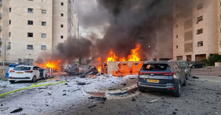 ಇಸ್ರೇಲ್ ಮೇಲೆ ಪ್ಯಾಲೇಸ್ಟಿನ್ ಉಗ್ರರಿಂದ ರಾಕೆಟ್ ದಾಳಿ