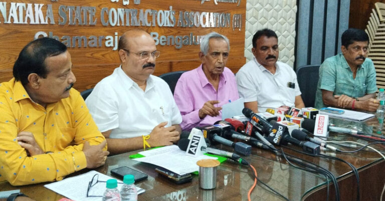 ಬಾಕಿ ಬಿಲ್ ಪಾವತಿಗೆ ಒಂದು ತಿಂಗಳು ಡೆಡ್‍ಲೈನ್ ನೀಡಿದ ಕೆಂಪಣ್ಣ