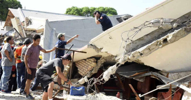 ಚರ್ಚ್ ಮೇಲ್ಛಾವಣಿ ಕುಸಿದು 9 ಮಂದಿ ಸಾವು