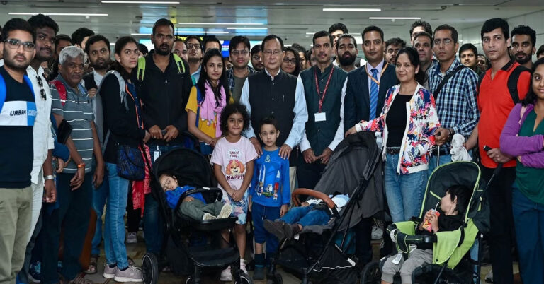 ತಾಯ್ನಾಡಿಗೆ ಸುರಕ್ಷಿತವಾಗಿ ಮರಳಿದ 235 ಭಾರತೀಯರು