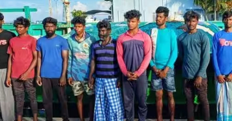 ತಮಿಳುನಾಡಿನ 12 ಮೀನುಗಾರರನ್ನು ಬಂಧಿಸಿದ ಮಾಲ್ಡೀವ್ಸ್