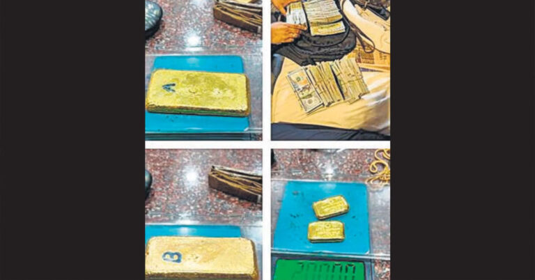 ಕೋಟಿ ಕೋಟಿ ಬೆಲೆ ಬಾಳುವ ಚಿನ್ನ, ನಗದು ವಶ