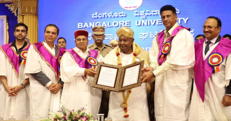 ವಿದ್ಯೆ ಕೇವಲ ಸರ್ಟಿಫಿಕೇಟ್ ಆಗಿರಬಾರದು, ಸಂಸ್ಕಾರ ಒಳಗೊಂಡಿರಬೇಕು : ಎಚ್‍ಡಿಡಿ