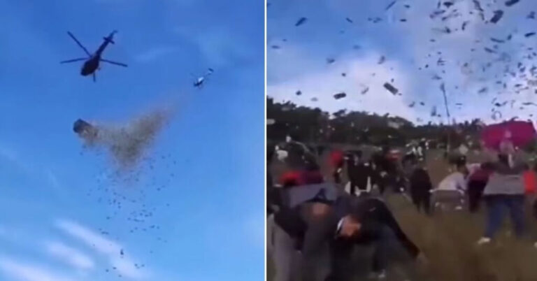 ಚೆಕ್‍ಗಣರಾಜ್ಯದಲ್ಲಿ ಹಣದ ಮಳೆ..!