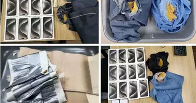 ಗೋವಾದ ವಿಮಾನ ನಿಲ್ದಾಣದಲ್ಲಿ 4 ಕೋಟಿ ಮೌಲ್ಯದ ಚಿನ್ನ, ಐಫೋನ್ ವಶ