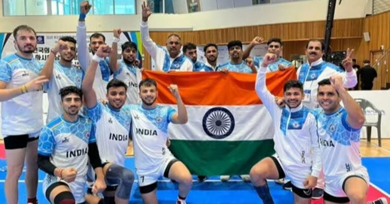 ಕಬಡ್ಡಿಯಲ್ಲಿ ಬಾಂಗ್ಲಾ ವಿರುದ್ಧ ಭಾರತ ಗೆಲುವು