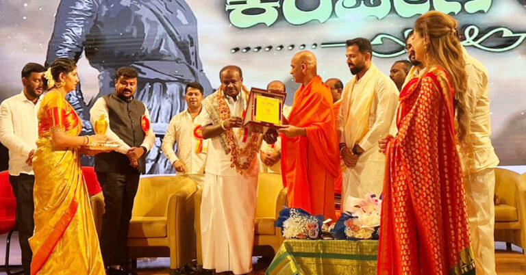 ಕನ್ನಡಿಗರ ನೆಲದ ಪ್ರೀತಿಗೆ ಹೃದಯ ತುಂಬಿ ಬಂದಿದೆ : ಎಚ್‍ಡಿಕೆ