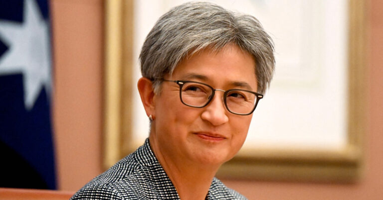 ಭಾರತಕ್ಕೆ ಆಗಮಿಸಿದ ಅಸ್ಟ್ರೇಲಿಯಾ ವಿದೇಶಾಂಗ ಸಚಿವೆ