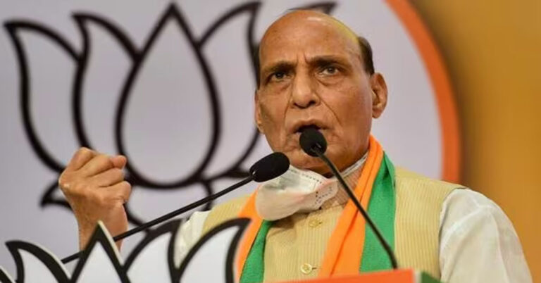 ಇಡೀ ಜಗತ್ತನ್ನು ಮುನ್ನಡೆಸಬಲ್ಲ ಶ್ರೀಮಂತ ಭಾರತ ನಿರ್ಮಾಣ ಬಿಜೆಪಿ ಗುರಿ ; ರಾಜನಾಥ್ ಸಿಂಗ್ ಇಡೀ ಜಗತ್ತನ್ನು ಮುನ್ನಡೆಸಬಲ್ಲ ಶ್ರೀಮಂತ ಭಾರತ ನಿರ್ಮಾಣ ಬಿಜೆಪಿ ಗುರಿ ; ರಾಜನಾಥ್ ಸಿಂಗ್