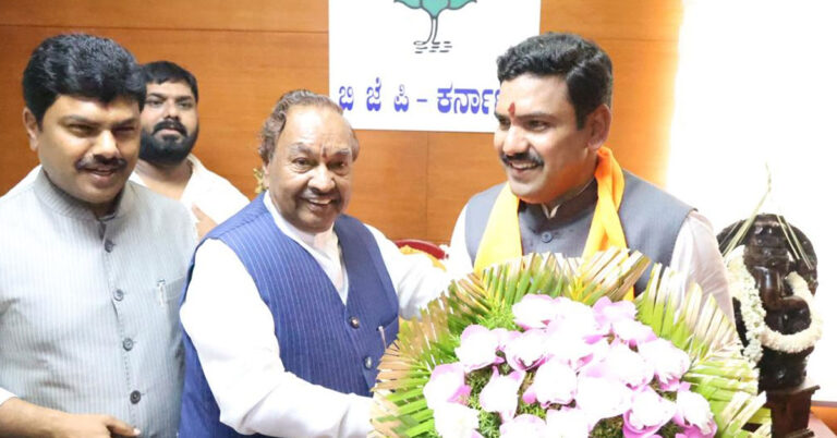 ವಿಜಯೇಂದ್ರ ಕೇವಲ ಬಿಎಸ್‍ವೈ ಬಣಕ್ಕೆ ಮಾತ್ರ ಅಧ್ಯಕ್ಷರೇ..? : ಕಾಂಗ್ರೆಸ್ ಲೇವಡಿ