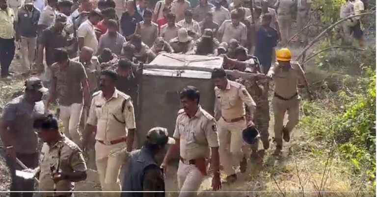 ಕೊನೆಗೂ ಸೆರೆಸಿಕ್ಕ ಚಿರತೆ, ನಿಟ್ಟುಸಿರುಬಿಟ್ಟ ನಾಗರಿಕರು