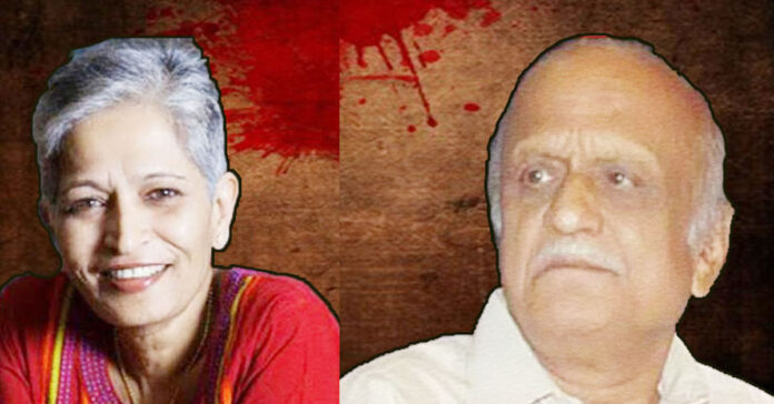 MM Kalburgi And Gauri Lankesh