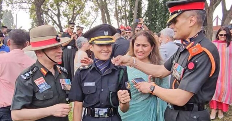 ತಂದೆಯಂತೆ ದೇಶ ಕಾಯಲು ಸಿದ್ಧಳಾದ ಇನಾಯತ್ ವತ್ಸ್