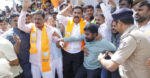 Vijayendra Protest