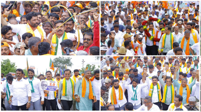 Padayatre in Mandya