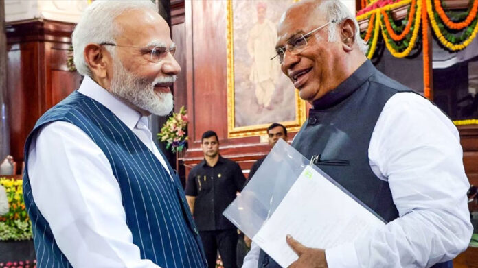 Congress chief Mallikarjun Kharge extends birthday wishes to PM Modi