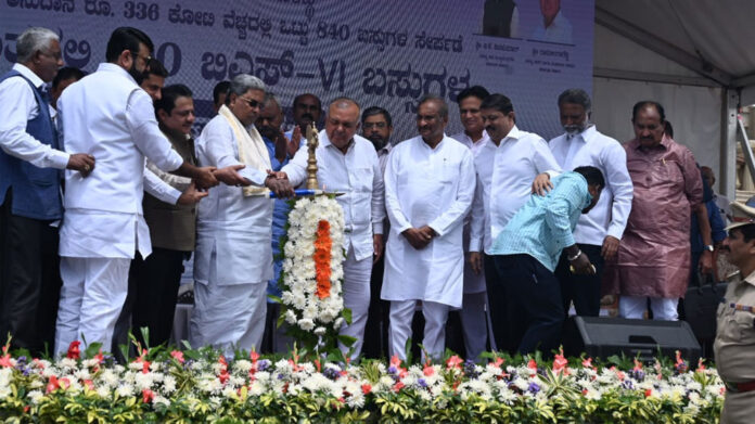 CM launched the new buses of BMTC