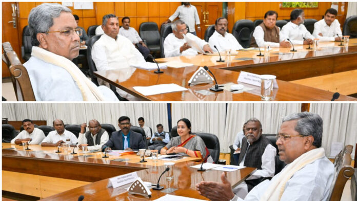 CM Meeting With scheduled community leaders