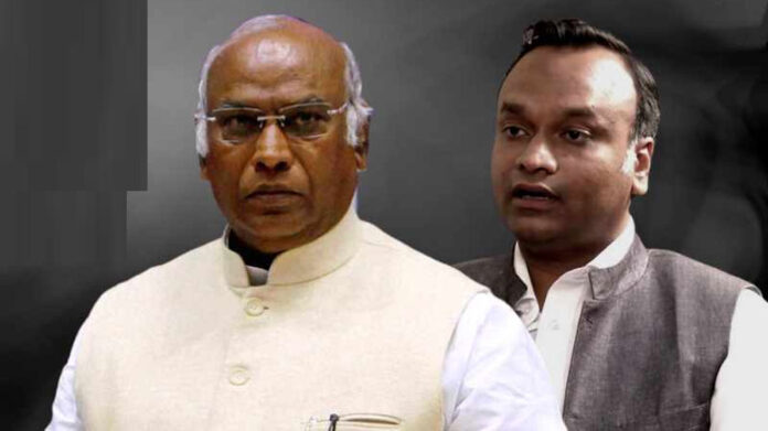 Mallikarjun Kharge And Priyank Kharge