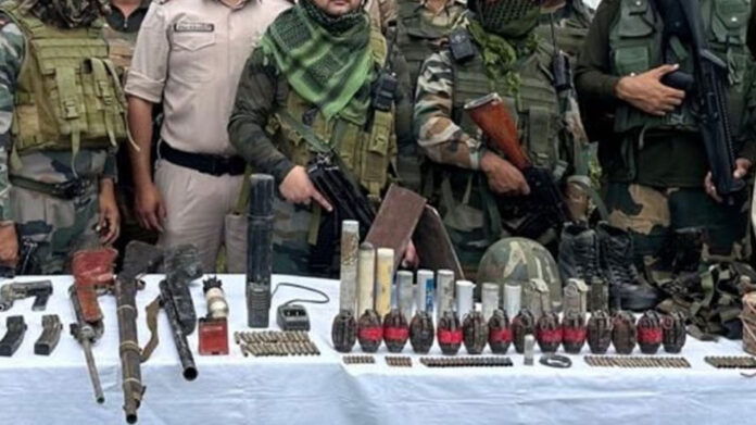 Massive Arms Haul Uncovered in Manipur: Security Forces Strike