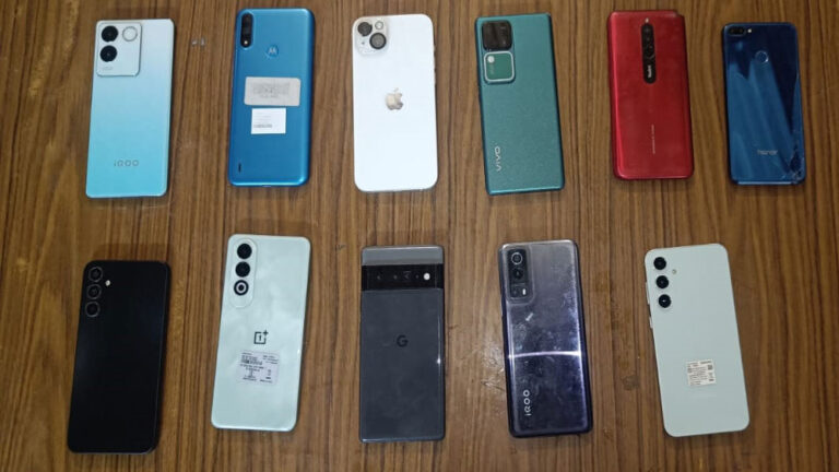 ಕಳ್ಳರು ಕದ್ದಿದ್ದ 1949ಕ್ಕೂ ಹೆಚ್ಚು ಮೊಬೈಲ್‌ಗಳ ವಶ, 42 ಆರೋಪಿಗಳ ಬಂಧನ