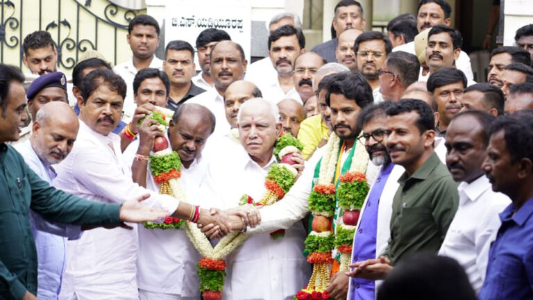 ಚನ್ನಪಟ್ಟಣದಲ್ಲಿ ಎನ್‌ಡಿಎ ಅಭ್ಯರ್ಥಿಯಾಗಿ ನಿಖಿಲ್ ಕಣಕ್ಕೆ, ಬಿಎಸ್ವೈ ಘೋಷಣೆ