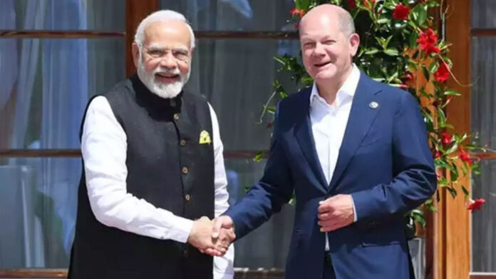 PM Modi meets German Chancellor