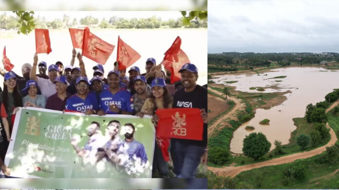 RCB restores two lakes in Bengaluru