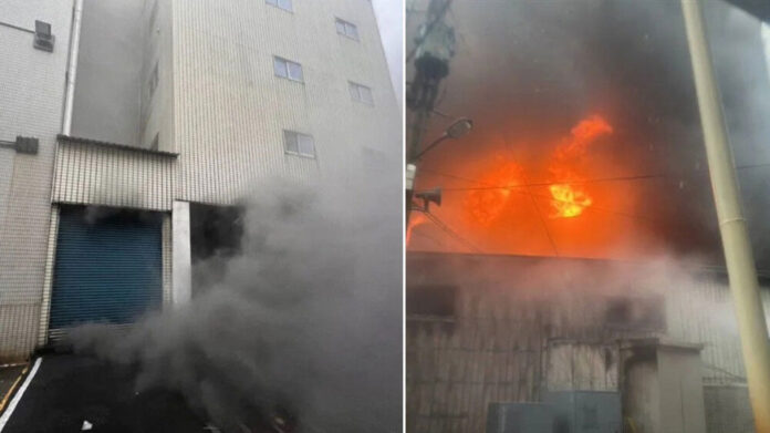 Taiwan hospital fire