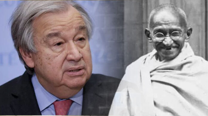 UN Chief Remembers Mahatma Gandhi