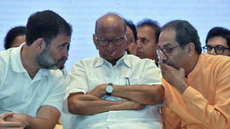ಫಲಿತಾಂಶಕ್ಕೂ ಮುನ್ನವೇ ಸರ್ಕಾರ ರಚಿಸುವ ತಯಾರಿ ನಡೆಸಿದ್ದ ಎಂವಿಎ ಮೈತ್ರಿಕೂಟ ಫಲಿತಾಂಶಕ್ಕೂ ಮುನ್ನವೇ ಸರ್ಕಾರ ರಚಿಸುವ ತಯಾರಿ ನಡೆಸಿದ್ದ ಎಂವಿಎ ಮೈತ್ರಿಕೂಟ