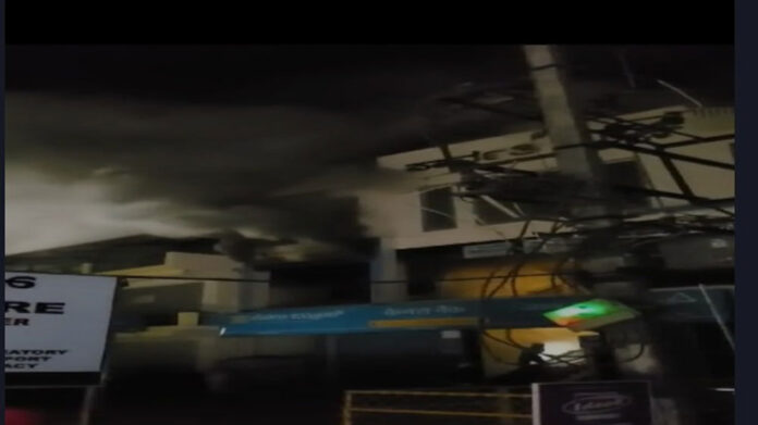 Chikkamagaluru: Fire breaks out at Shriram Finance office