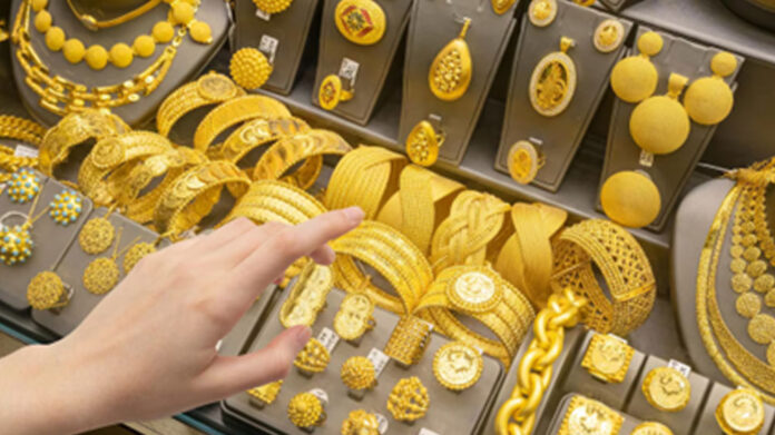 Gold jewellery shop