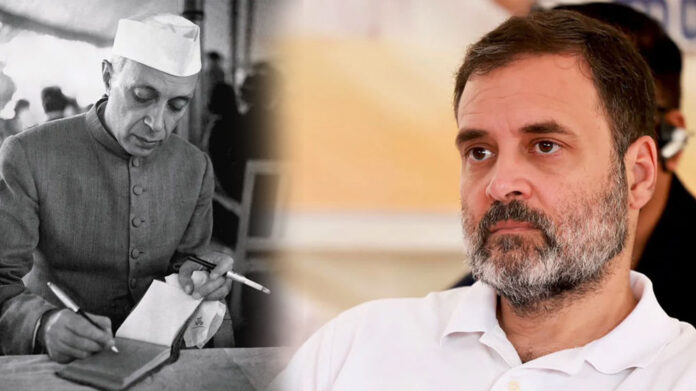 Rahul Gandhi - Nehru