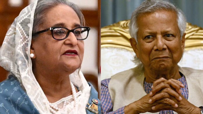 Sheikh Hasina And Muhammad Yunus