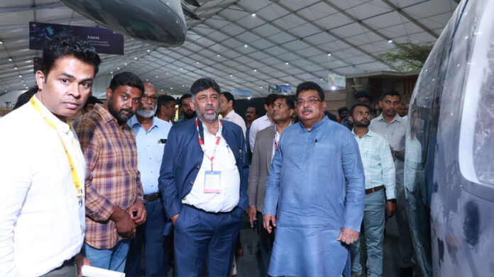 DCM DK Shivkumar appeals for setting up aerospace industries in Bengaluru