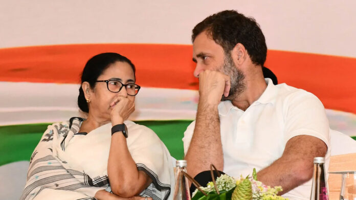 mamata And Rahul Congress And TMC