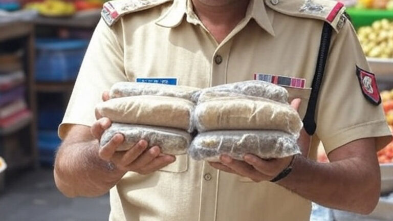 ಮಹಾರಾಷ್ಟ್ರ : ಥಾಣೆಯಲ್ಲಿ ಕಾರಿನಲ್ಲಿ ಸಾಗಿಸುತ್ತಿದ್ದ 2.14 ಕೋಟಿ ಮೌಲ್ಯದ ಡ್ರಗ್ಸ್ ವಶ, ನಾಲ್ವರ ಬಂಧನ