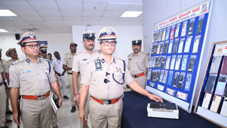 5 ಮಂದಿ ದರೋಡೆಕೋರರ ಸೆರೆ, 45 ಲಕ್ಷ ಮೌಲ್ಯದ 80 ಮೊಬೈಲ್‌ಗಳ ಜಪ್ತಿ