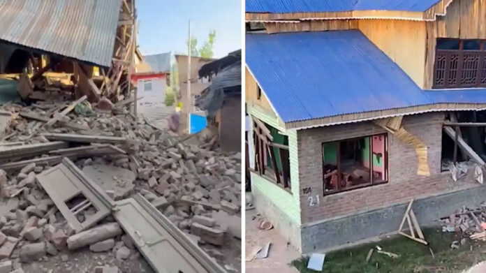 Demolished homes