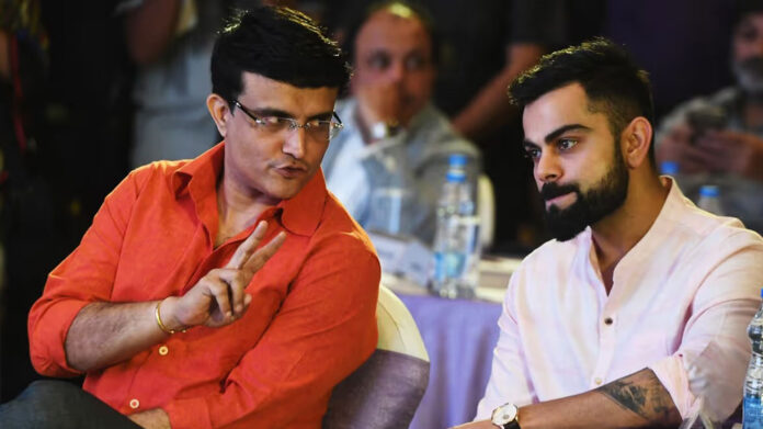 Kohli And Ganguly
