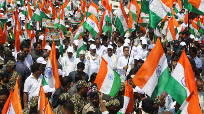 Tiranga yatre Congress