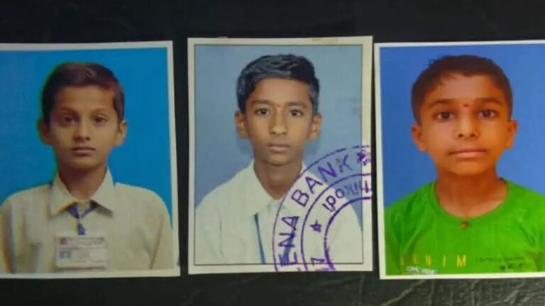 ಹೊಂಡದಲ್ಲಿ ಮುಳುಗಿ ಮೂವರು ಬಾಲಕರ ದುರ್ಮರಣ