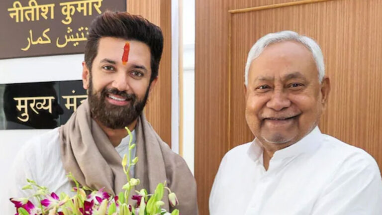 ಬಿಹಾರ ಚುನಾವಣೆ : ಎನ್‌ಡಿಎ ಗೆದ್ದರೆ ನಿತೀಶ್‌ಕುಮಾರ್‌ ಮತ್ತೆ ಸಿಎಂಎಂದ ಚಿರಾಗ್‌ ಪಾಸ್ವಾನ್‌